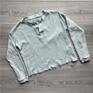 Everlane The Organic Cotton Waffle Henley